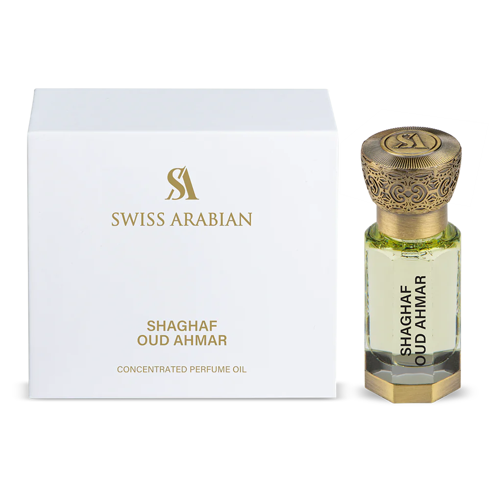 SHAGHAF OUD AHMAR CONCENTRATED PERFUME OIL 12ML